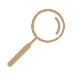 icon of magnifying glass