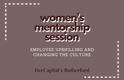 Women Mentorship Rutherford Employee Upskilling And Culture Change