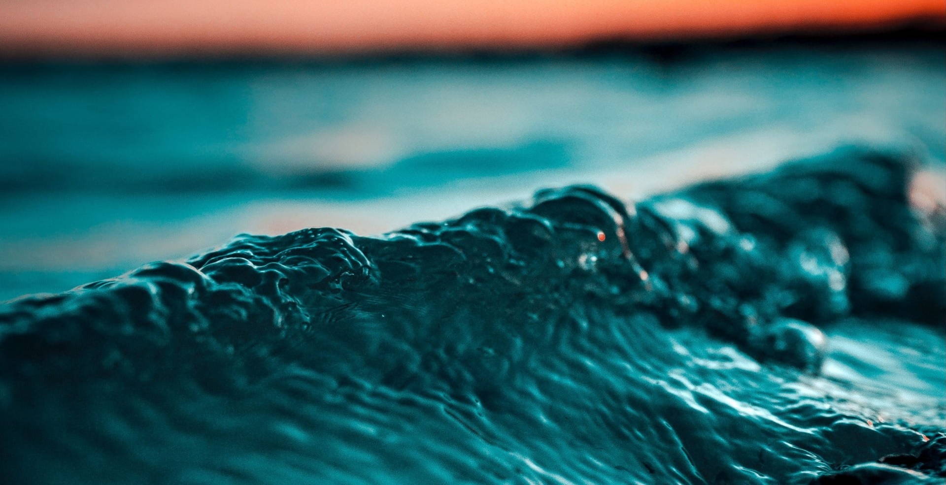close up of ocean waves